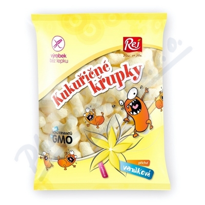 Kukuřičné křupky vanilkové 90g