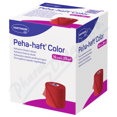 PEHA-HAFT COLOR Obinadlo fix.koh.červená 10cmx20m