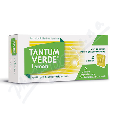 Tantum Verde Lemon 3mg pas.20