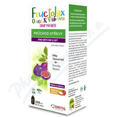 Fructolax Ovoce&Vláknina SIRUP 250ml