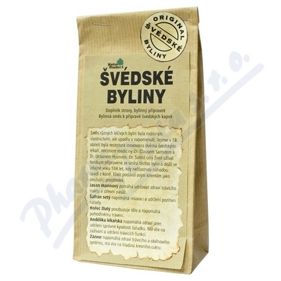 Naturprodukt Švédské byliny 30g