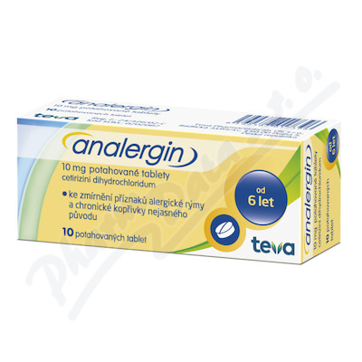 Analergin por.tbl.flm.10x10mg