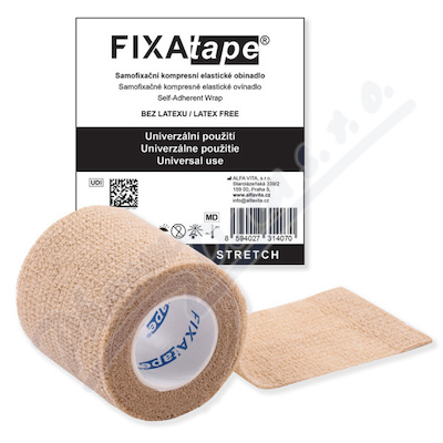 FIXAtape STRETCH samofix.obinad.5x450cm tělová