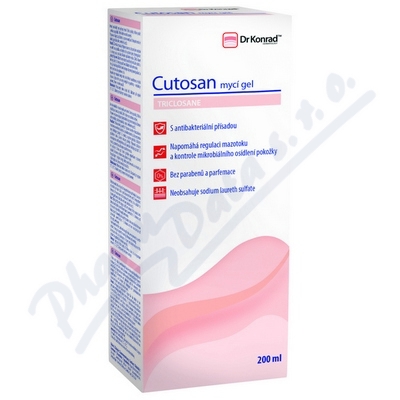 Cutosan mycí gel DrKonrad 200ml