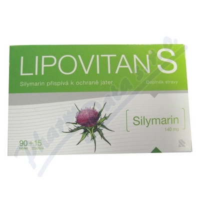 Lipovitan S tbl.90+15 zdarma