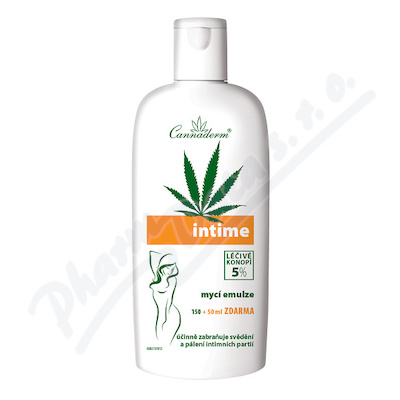 Cannaderm Intime NEW mycí emulze 150+50ml ZDARMA