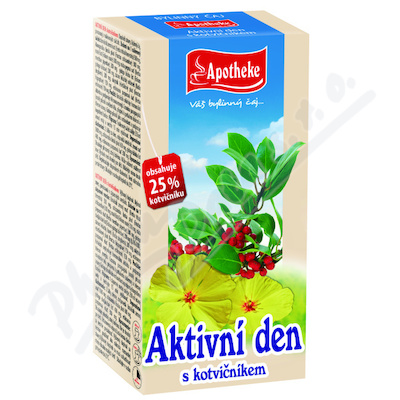 Apotheke Aktivní den s kotvičníkem 20x2g