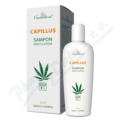 Cannaderm Capillus šampon proti lupům NEW 150ml