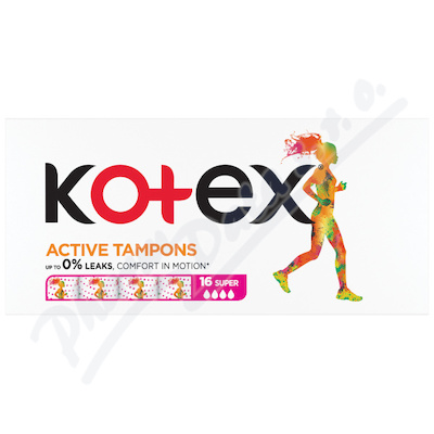 KOTEX Tampony Active Super 16ks