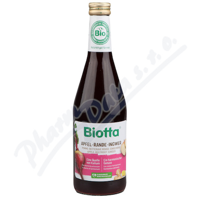 Biotta Jablko-Červená řepa BIO 500ml