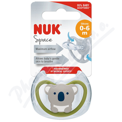 NUK Dudlík Space SI V1(0-6m) 1 ks BOX 730286