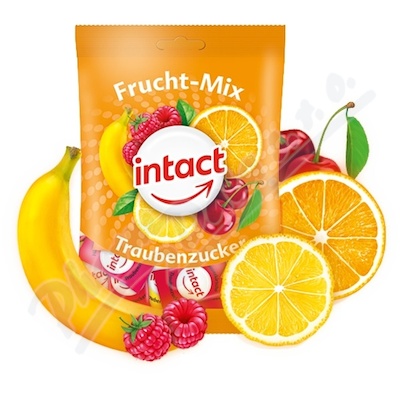 Intact hroznový cukr Frucht-mix 100g
