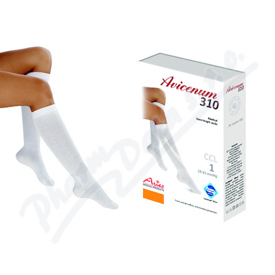 Avicenum P 310 podkolenky 39-41 bílá