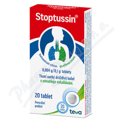 Stoptussin 0.004g/0.1g tbl.nob.20