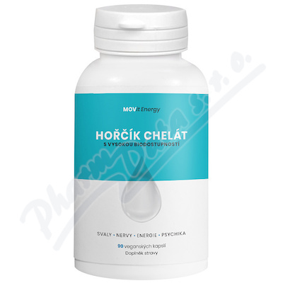 MOVit Hořčík B6 Chelát 100 mg cps.90