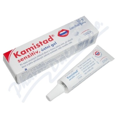 Kamistad Senzitiv 185mg/g+20mg/g orm.gel.1x10g