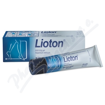 Lioton 1000IU/g gel 50g