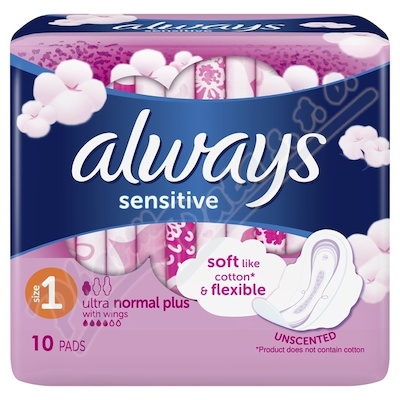 Always Sensitiv Ultra Normal Plus vložky 10ks