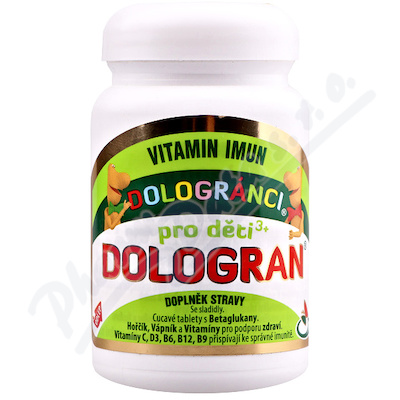 DOLOGRAN pro děti DOLOGRÁNCI Vitamin Imun tbl.60