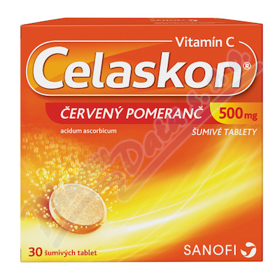 Celaskon červený pomeranč 500mg tbl.eff.30(3x10)