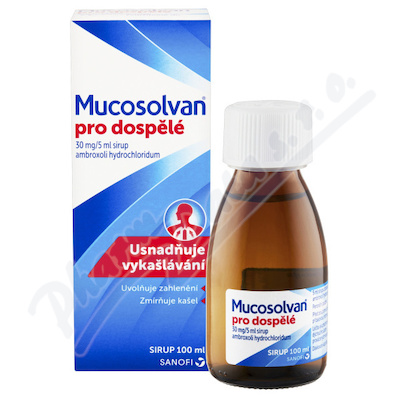 Mucosolvan pro dospělé 30mg/5ml sir.1x100ml