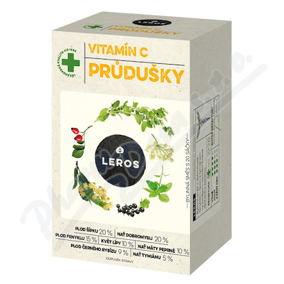 LEROS Vitamín C průdušky 20x1.5g