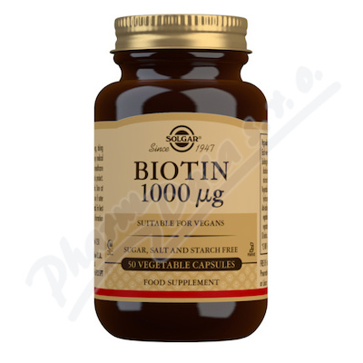 Solgar Biotin 1000mcg cps.50