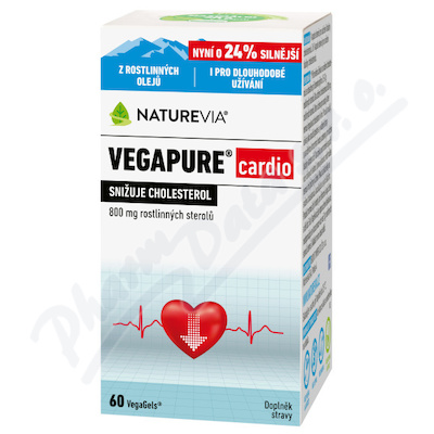 NatureVia Vegapure cardio 800 mg cps.60