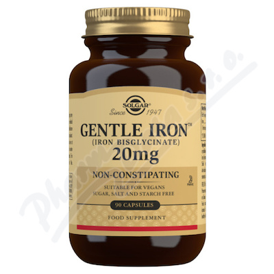 Solgar Gentle Iron 20mg cps.90