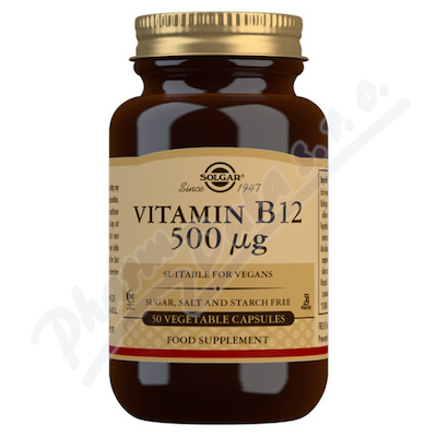 Solgar Vitamin B12 500mcg cps.50