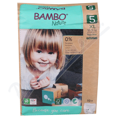 Bambo Nature Pants 5 navlék.pl.kalh.12-18kg 19ks