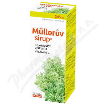 Müllerův sirup s isl.lišejníkem a vit.C 245ml