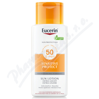 Eucerin SUN mléko na opal.Sensitive SPF50 150ml