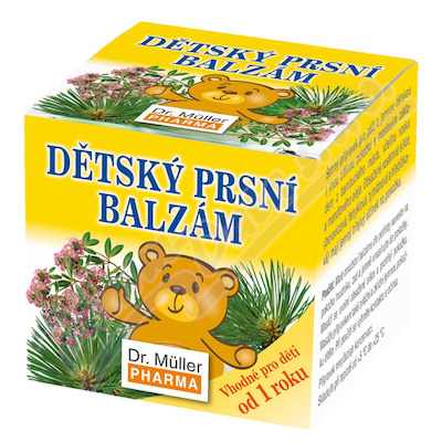 Prsní balzám dětský 50ml Dr.Müller