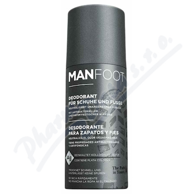 MANFOOT deodorant na chodidla/obuv pro muže 150ml