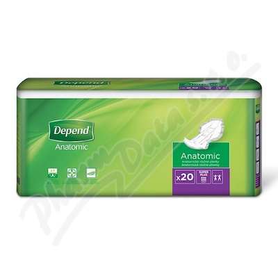 Depend Anatomic Super Plus inkont.vložné pleny20ks