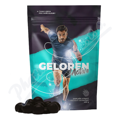 Geloren Active příchuť ostružina 90 želé