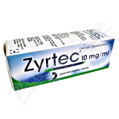Zyrtec 10mg/ml por.gtt.sol.1x20ml
