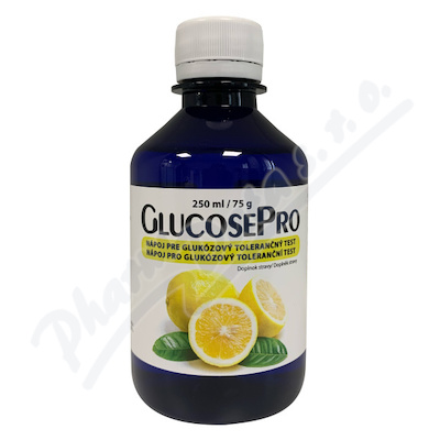 GlucosePro nápoj pro gluk.toler.test citron 250ml