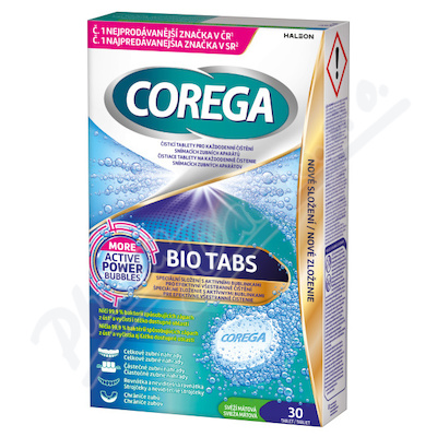 Corega Bio Tabs čisticí tablety 30ks