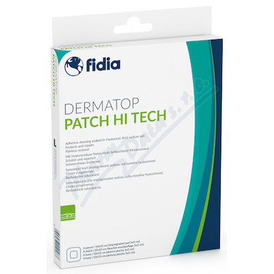DERMATOP patch hi tech 10x10cm 4ks