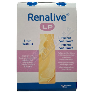 Renalive LP příchuť Vanilková por.sol.4x200ml