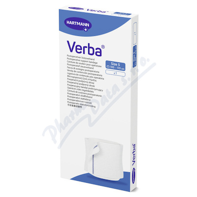 VERBA Pooperační podpůr.obvaz vel.5 105-115cm 1ks