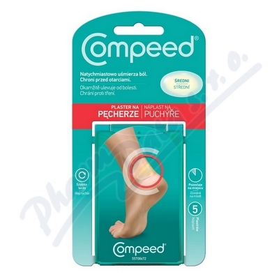 COMPEED náplast na puchýře střední 5ks