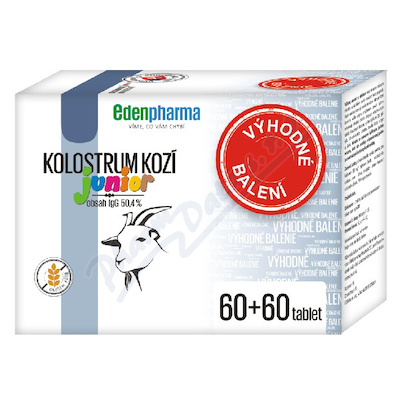 Edenpharma Kolostrum kozí Junior tbl.60+60