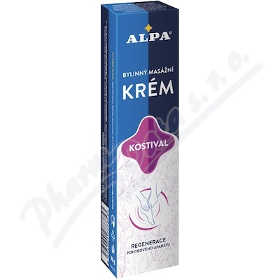Alpa bylinný masážní krém kostival 40g