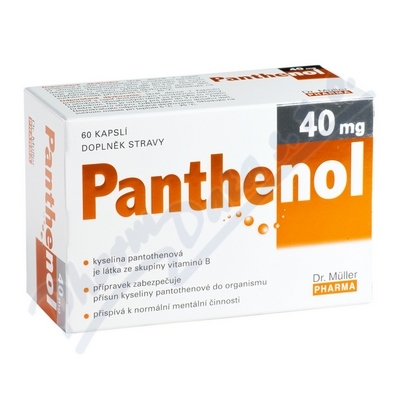 Panthenol cps.60x40mg Dr.Müller