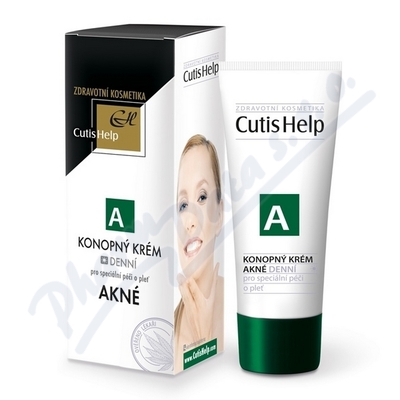 CutisHelp AKNÉ konopný krém denní 30ml