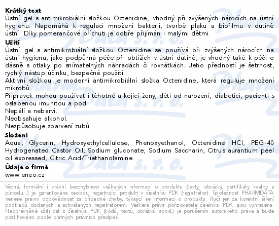 Neocide gel 0.1% Octenidine 50ml ENEO