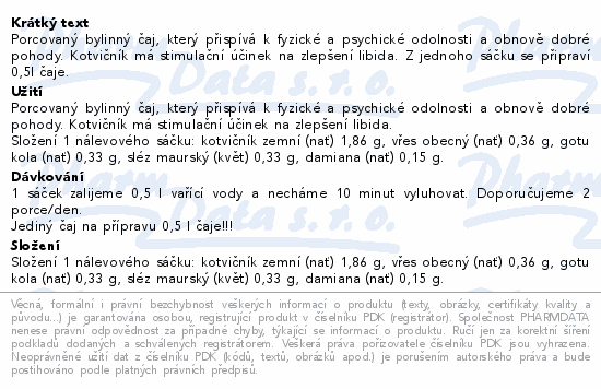 HERBEX Modrý pramen s kotvičníkem n.s.20x3g